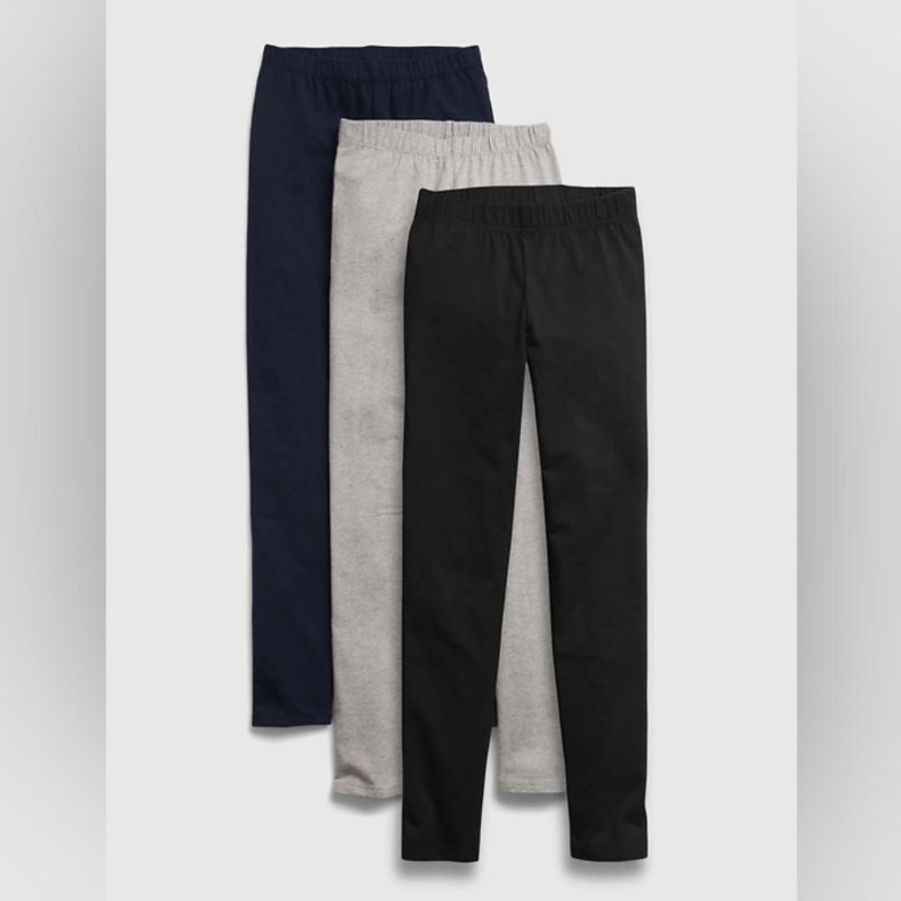 GAP Kids Leggings in Stretch Jersey (3-Pack)